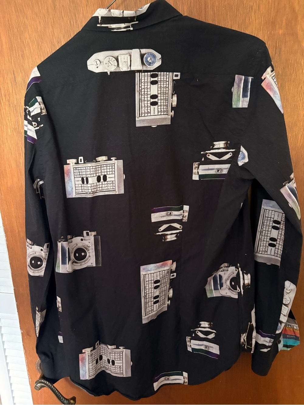 Paul Smith photography camera button up shirt - Picture 6 of 7